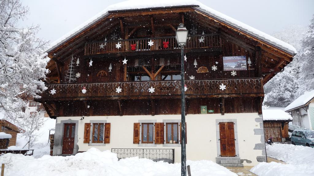 La Ferme De Sous-Lachat Samoëns Exteriér fotografie